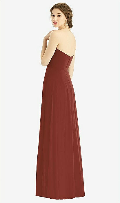 Strapless Sweetheart Bridesmaid Dress With Optional Straps