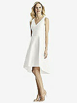 Front View Thumbnail - Marshmallow After Six Bridesmaid style 6770