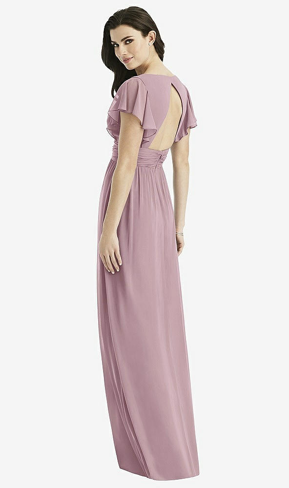 Back View - Dusty Rose Studio Design Bridesmaid Dress 4526
