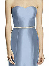 Front View Thumbnail - Cloudy Beaded Sash for Style D742