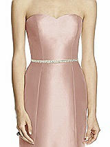 Front View Thumbnail - Toasted Sugar Beaded Sash for Style D742