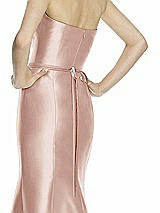 Rear View Thumbnail - Toasted Sugar Beaded Sash for Style D742