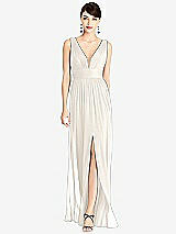 Front View Thumbnail - Ivory & Light Nude Alfred Sung Style D745