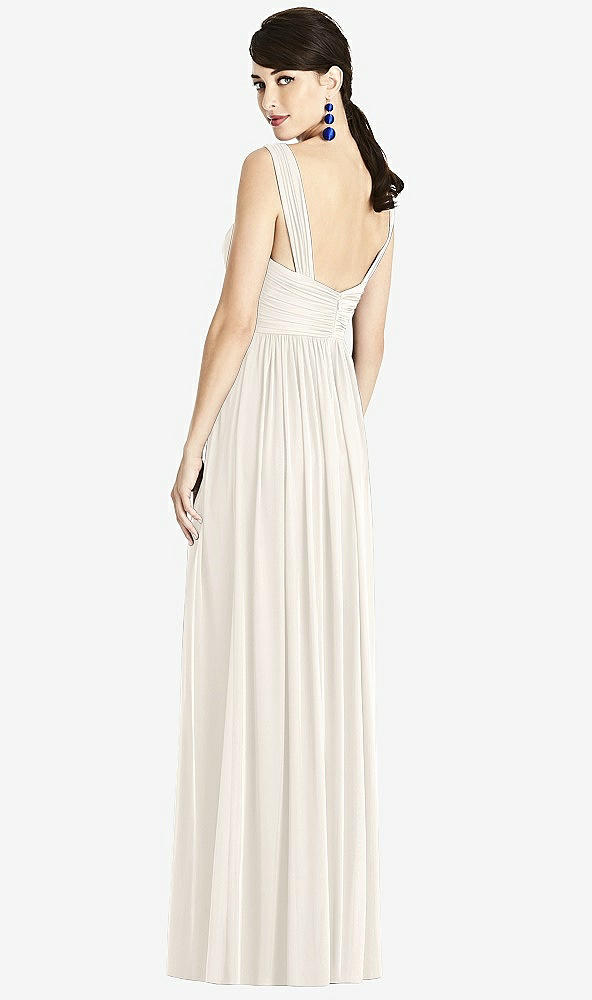 Back View - Ivory & Light Nude Alfred Sung Style D745