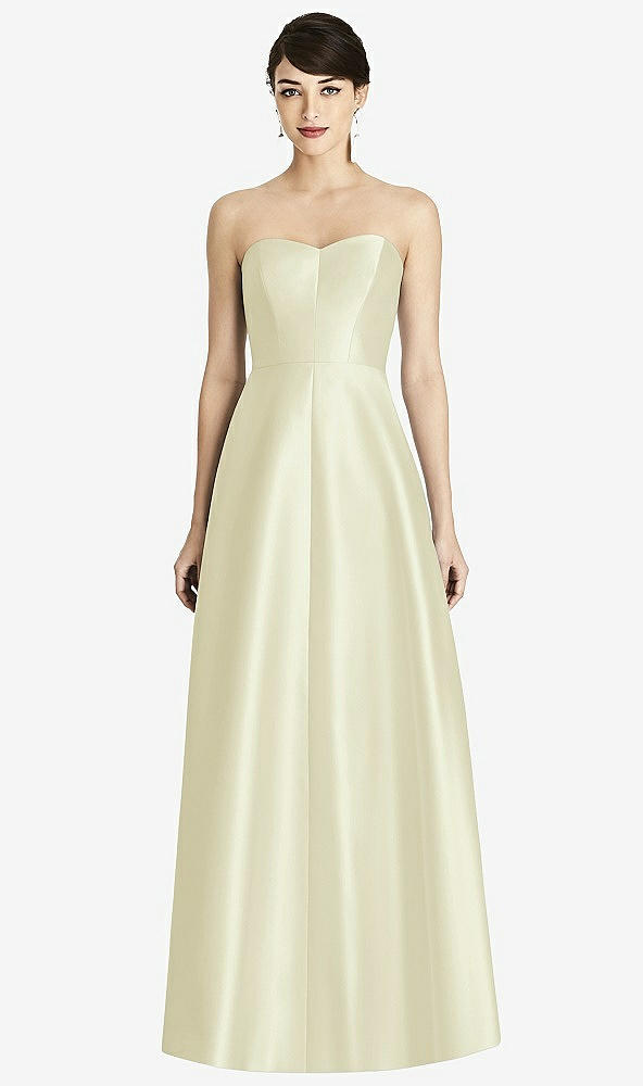 Front View - Butter Yellow Alfred Sung Style D749