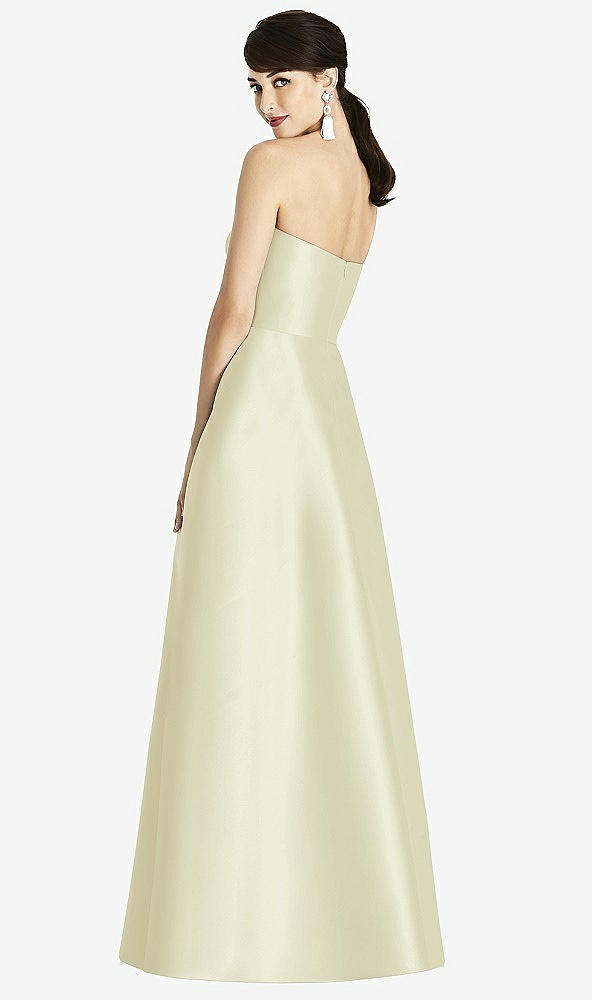 Back View - Butter Yellow Alfred Sung Style D749