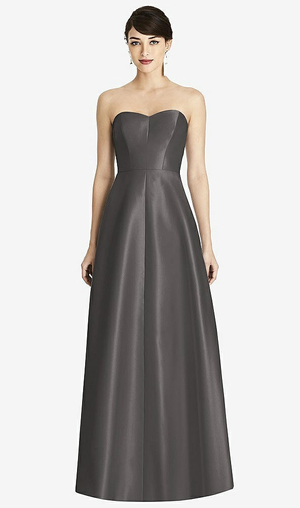 Front View - Caviar Gray Alfred Sung Style D749