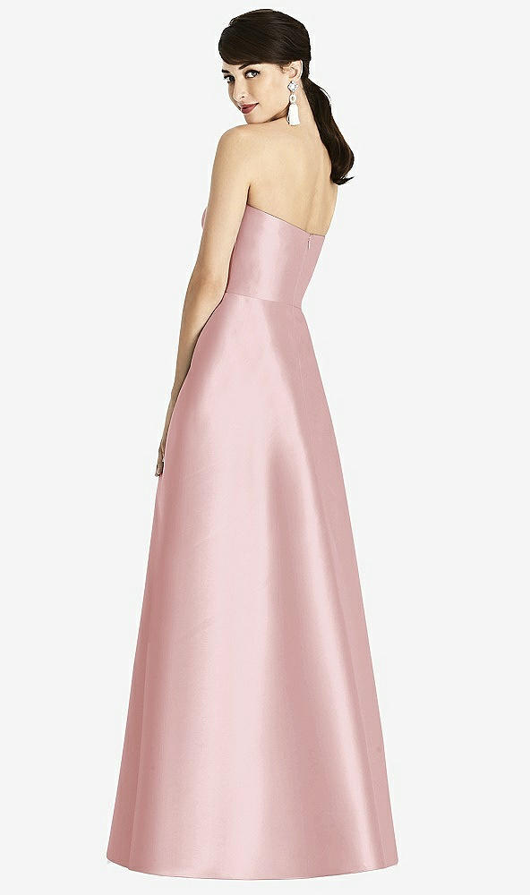 Back View - Ballet Pink Alfred Sung Style D749