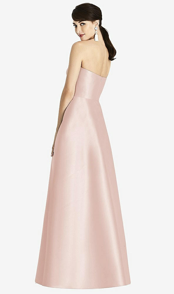 Back View - Blush Alfred Sung Style D749