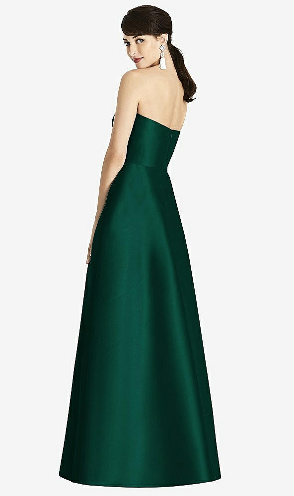 Back View - Hunter Green Alfred Sung Style D749