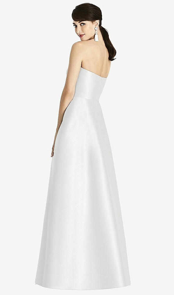 Back View - White Alfred Sung Style D749