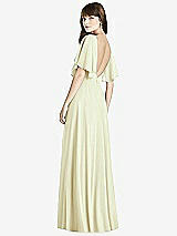 Rear View Thumbnail - Butter Yellow After Six Bridesmaid Dress 6778