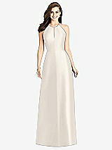 Rear View Thumbnail - Ivory Bella Bridesmaids Dress BB115