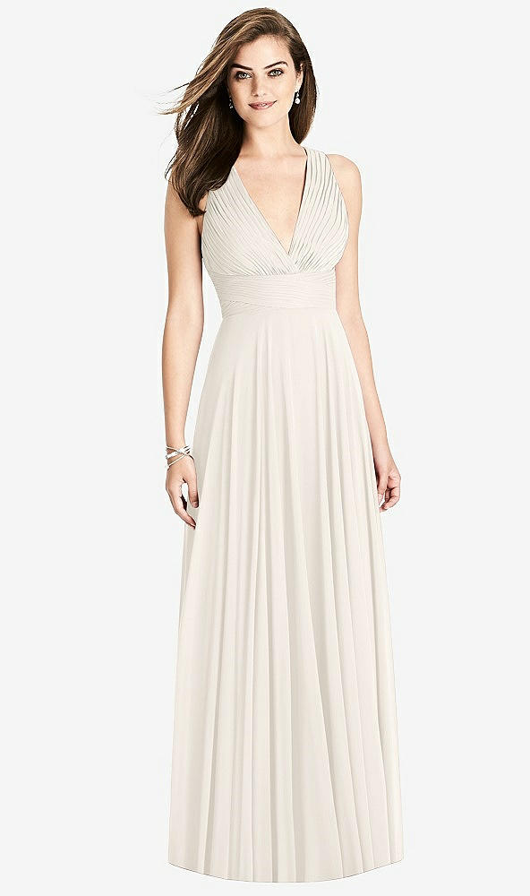 Front View - Ivory Bella Bridesmaids Dress BB117
