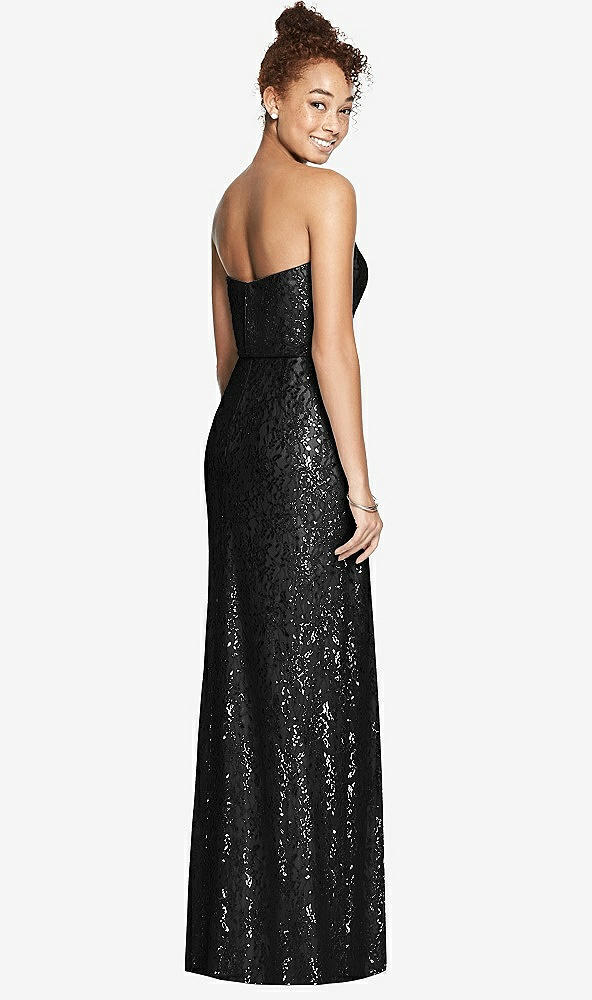 Back View - Black After Six Bridesmaid Dress 6786