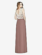 Rear View Thumbnail - Sienna & Ivory After Six Bridesmaid Dress 6773