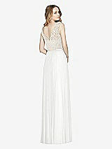 Rear View Thumbnail - White & Ivory After Six Bridesmaid Dress 6773