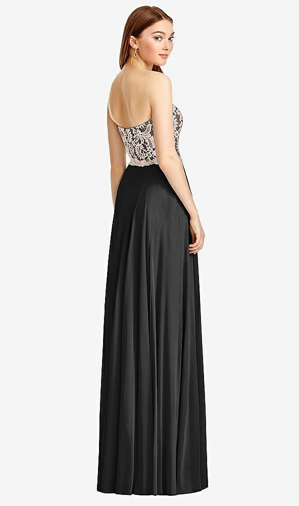 Back View - Black & Cameo Studio Design Bridesmaid Dress 4529