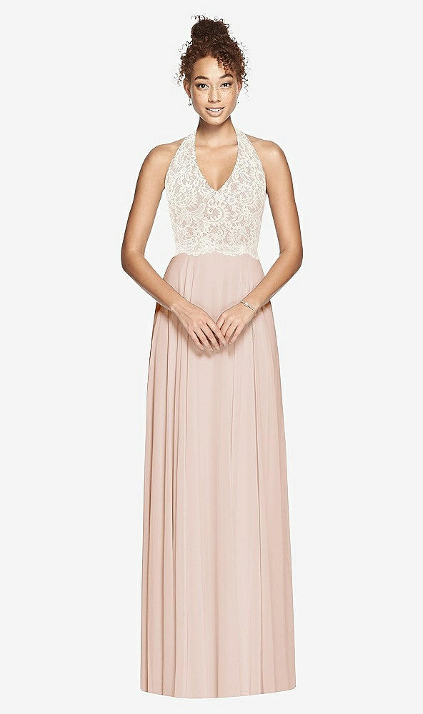 Front View - Cameo & Ivory Studio Design Bridesmaid Dress 4530