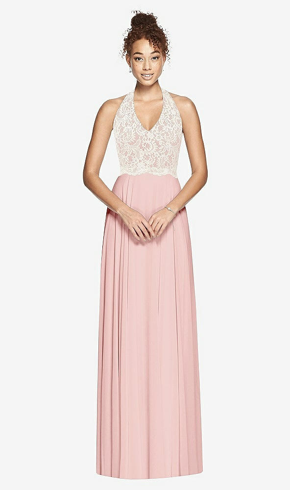 Front View - Rose & Ivory Studio Design Bridesmaid Dress 4530
