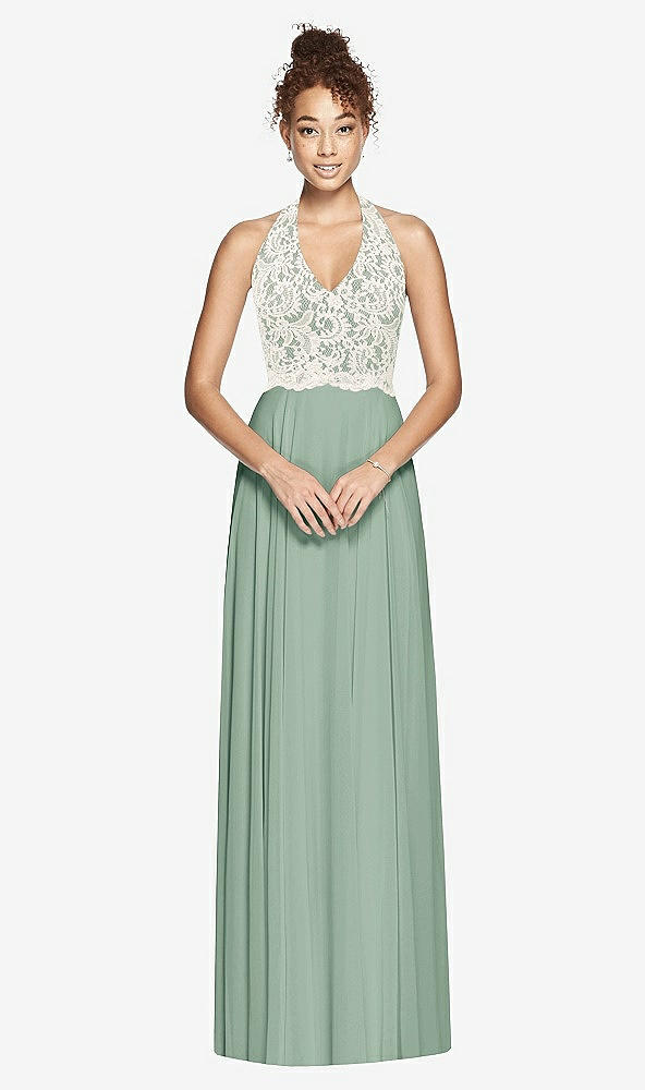 Front View - Seagrass & Ivory Studio Design Bridesmaid Dress 4530
