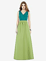 Front View Thumbnail - Mojito & Jade Alfred Sung Bridesmaid Dress D752