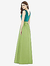 Rear View Thumbnail - Mojito & Jade Alfred Sung Bridesmaid Dress D752