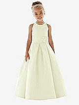 Front View Thumbnail - Butter Yellow Flower Girl Dress FL4059