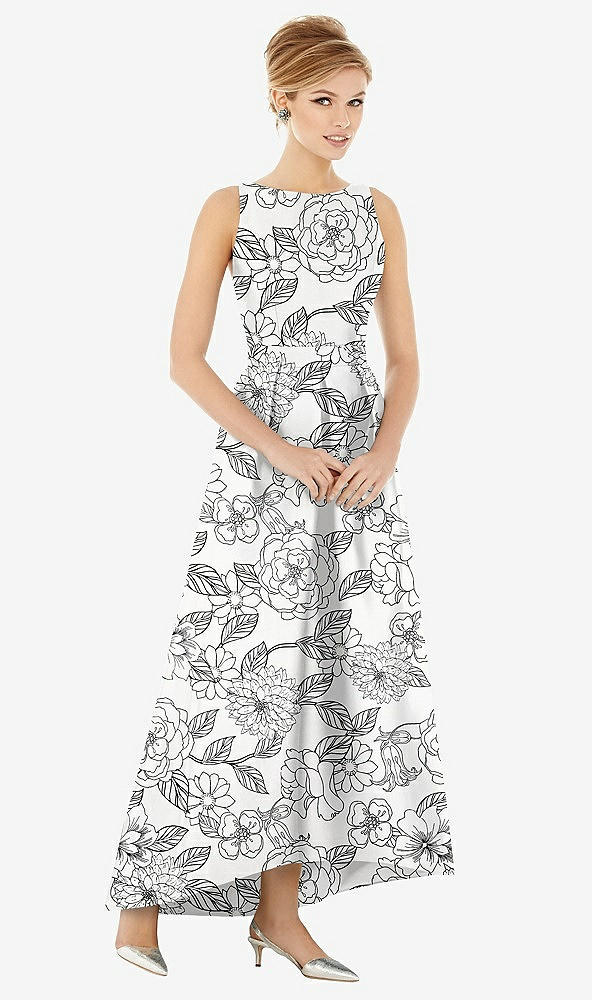 Front View - Botanica Alfred Sung Bridesmaid Dress D706FP