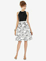 Front View Thumbnail - Botanica Alfred Sung Bridesmaid Dress D696CP