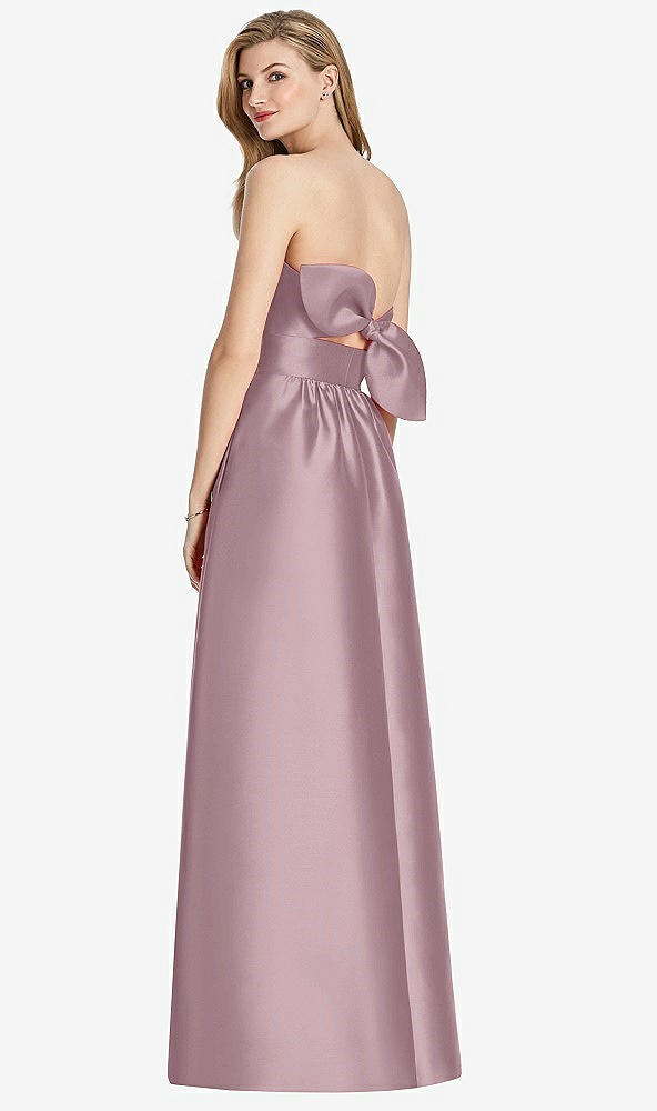 Front View - Dusty Rose Lela Rose Bridesmaid Dress LR248