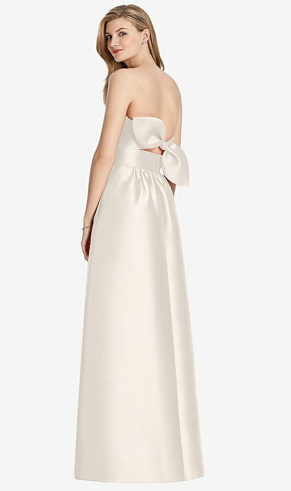 Front View - Ivory Lela Rose Bridesmaid Dress LR248