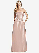 Rear View Thumbnail - Toasted Sugar Lela Rose Bridesmaid Dress LR248