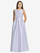 Front View Thumbnail - Silver Dove Alfred Sung Junior Bridesmaid Style JR544