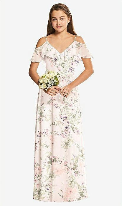 Blush Back V Neck Maxi Bridesmaid dress 1526 Blush Back V Neck Maxi Bridesmaid dress 1526