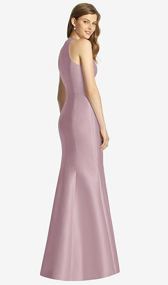 Back View - Dusty Rose Bella Bridesmaid Dress BB121