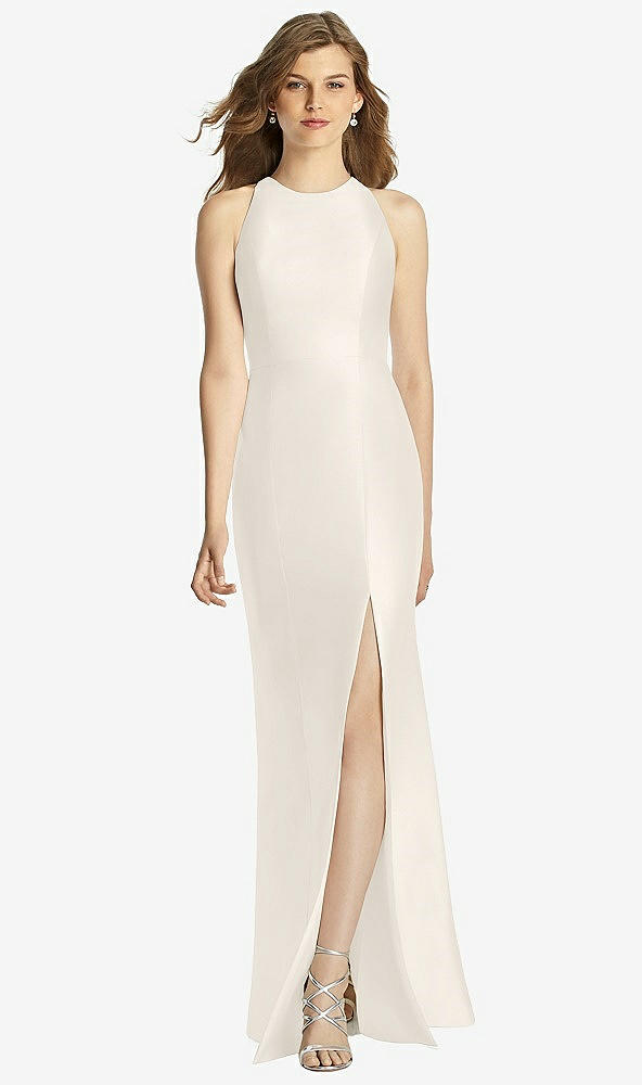Front View - Ivory Bella Bridesmaid Dress BB121