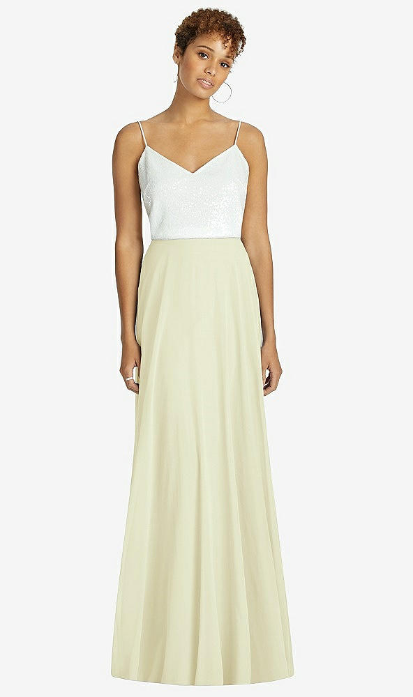 Front View - Butter Yellow After Six Bridesmaid Skirt S1518