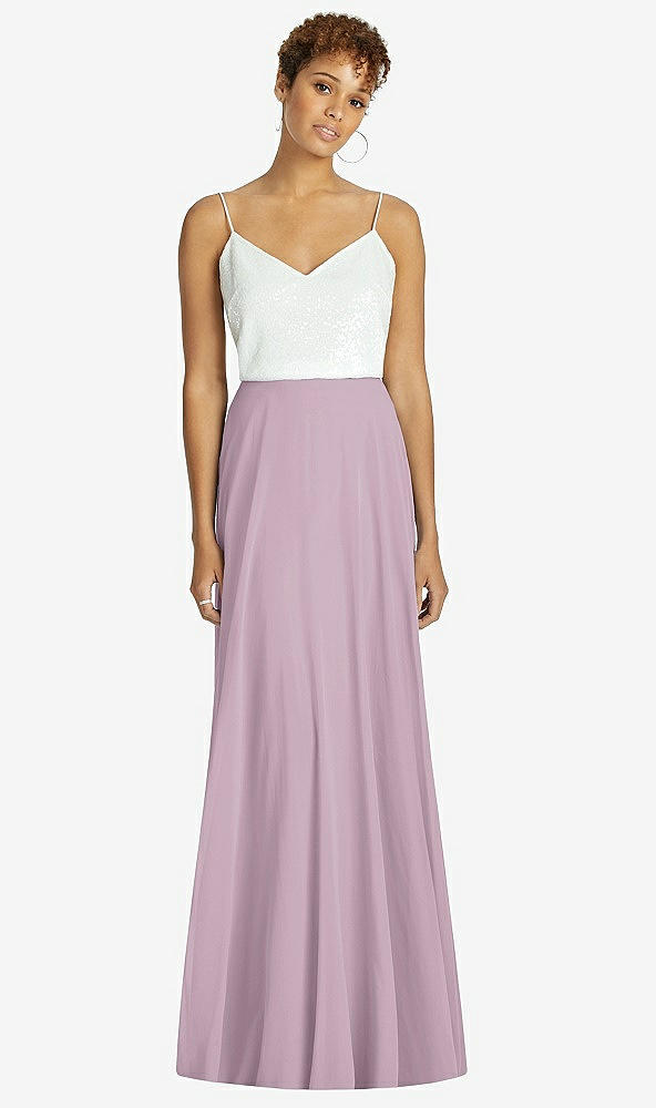 Front View - Suede Rose After Six Bridesmaid Skirt S1518