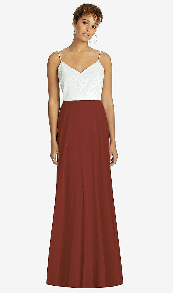 Front View - Auburn Moon After Six Bridesmaid Skirt S1518