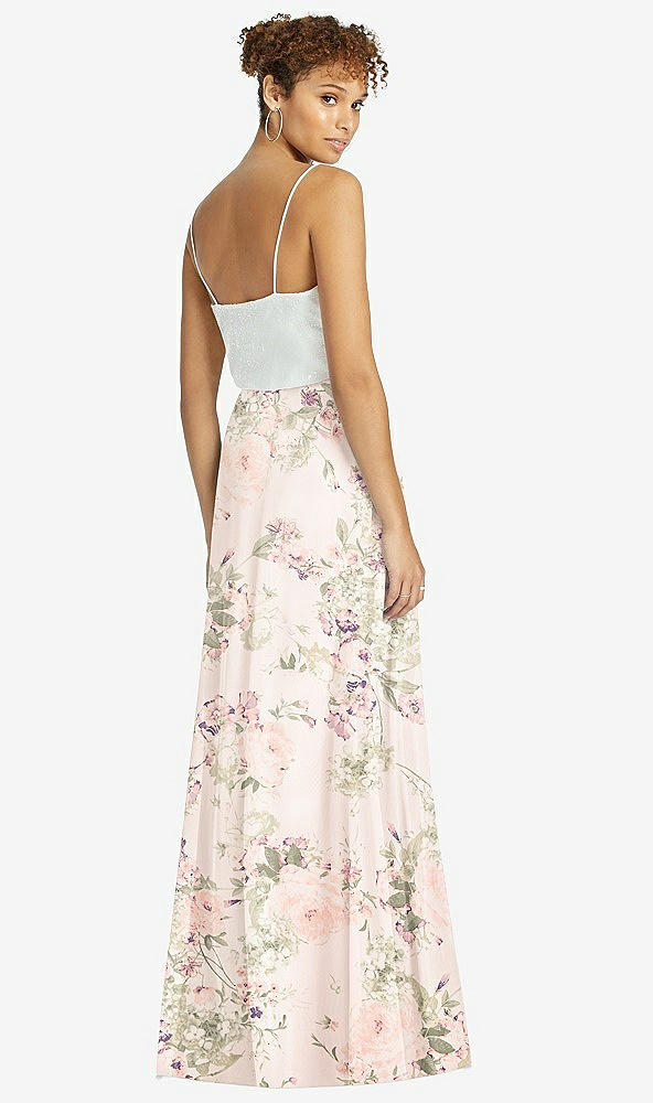 Back View - Blush Garden After Six Bridesmaid Skirt S1518