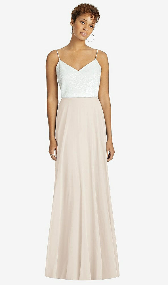 Front View - Oat After Six Bridesmaid Skirt S1518