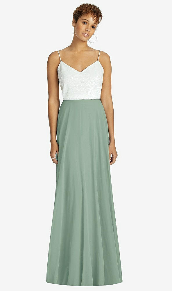 Front View - Seagrass After Six Bridesmaid Skirt S1518