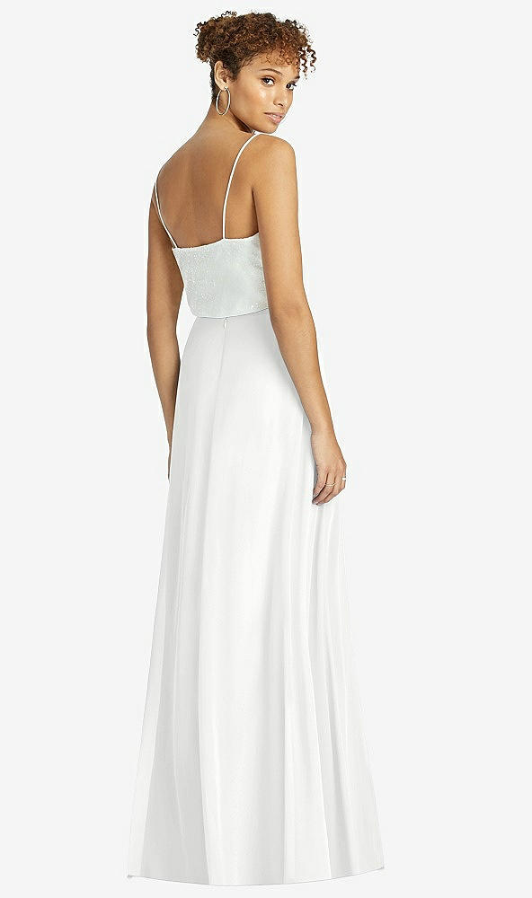 Back View - White After Six Bridesmaid Skirt S1518