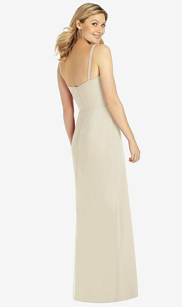 Back View - Champagne After Six Bridesmaid Dress 6811