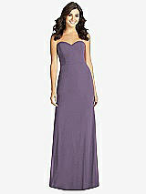 Front View Thumbnail - Lavender Sweetheart Strapless Mermaid Dress