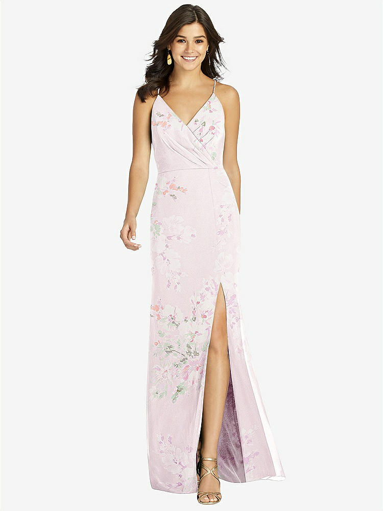 EMBROIDERED DRESS WITH BALLOON SLEEVES - Pale pink | ZARA Canada