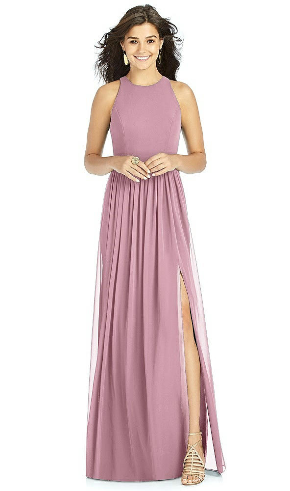Front View - Dusty Pink Thread Bridesmaid Style Kailyn