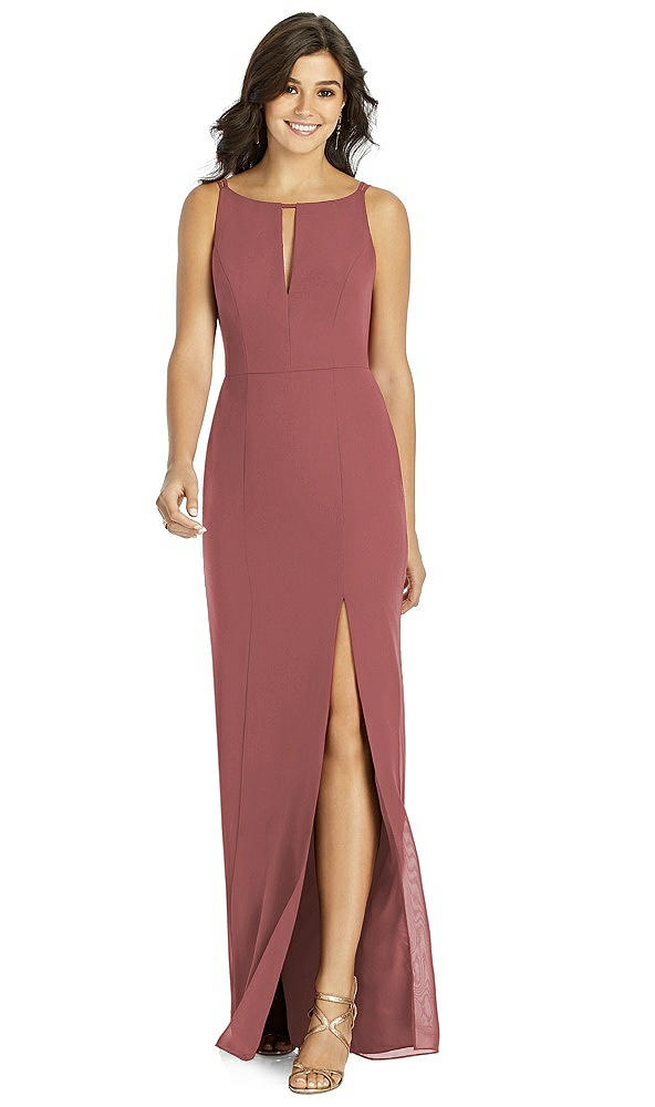 Front View - English Rose Thread Bridesmaid Style Bonnie