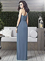 Alt View 2 Thumbnail - Cloudy Silver Dessy Shimmer Bridesmaid Dress 2905LS